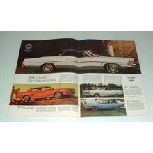 1967 Ford LTD, Mustang, Fairlane, Falcon Car Ad