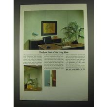 1967 Hauserman Signature Partition Ad - Low Cost