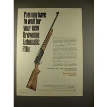 1968 Browning Automatic Rifle Ad - May Have to Wait
