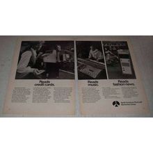 1972 North American Rockwell Electronics Ad - Music