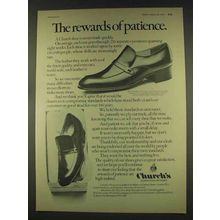 1977 Church's Beaumont Shoe Ad - Rewards of Patience