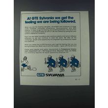 1981 GTE Sylvania Ad - We Are Being Followed
