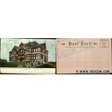 CT New London Postcard Williams Memorail School Foir Young Ladies ct_box4~2036