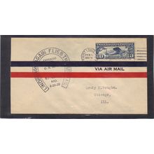 Event Lindbergh Flies Again C10 Spirit of St. Louis (Unkn Cachet-Typed/A) CV0088