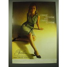 1968 Florsheim Mosaic Shoes Ad - I want to wear what I want to Wear
