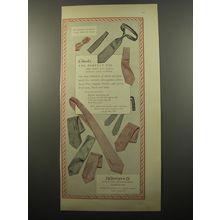 1950 F.R. Tripler & Co. ties Ad - Checks.. the perfect tie for town day dress