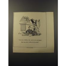 1953 American Airlines Ad - Prison Escape