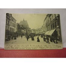 DEUX, FRANCE used antique postcard. Eure-et-Loir 1904 pm #