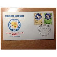 Sénégal FDC 1984 25e Anniversaire de la C.E.A. United Nations Nations Unies ONU