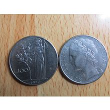 Italy 1977 100 Lire Coin