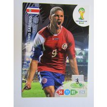 Alvaro Saborio - Costa Rica - 2014 Panini Adrenalyn XL Brazil World Cup (ef1)