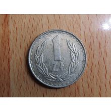 Poland 1987 1 Zlotych Coin