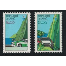 Madeira Sport Cars Madeira Rally 2v 1984 MNH SG#208-209