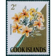 Cook Islands 1967 2c Frangipani SG229A MNH