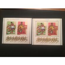 ICOLLECTZONE Burundi 264A, 264B Olympics VF NH Perf and imperf