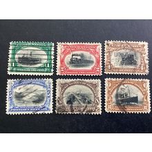 ICOLLECTZONE US 294-299 VF used nice set