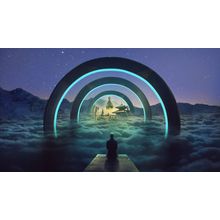 surreal_dream_4k-3840x2160 Poster Canvas Movie Film Print A0 A1 A2 A3 A4 A5 A6 A