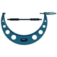 Mitutoyo 103-186 - Outside Micrometer 9 - 10", .001", Baked Enamel, Ratchet Stp