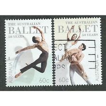 AUS 2012 SET '50TH ANN OF AUSTRALIAN BALLET' (2v) FINE USED (EBID36-727)