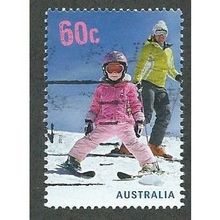 AUS 2011 60c 'SKIING' FINE USED (EBID37-116)