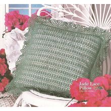 Crochet Pillow Pattern Jade Lace Pillow