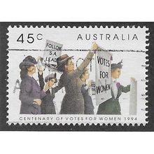 AUS 1994 45c 'CENTENARY OF WOMENS VOTE' FINE USED (EBID68-098)
