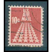 Used C72 10c 50 Stars Runway Fine WA0838