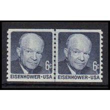 1401 6c Dwight Eisenhower Fine MNH CLP W1662