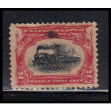 Used 295 2c Locamotive Almost Very Fine RA1710