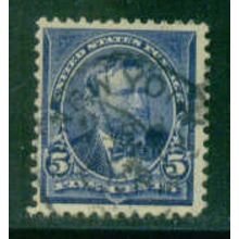 Used 281 5c Ulysses S. Grant Fine M04811