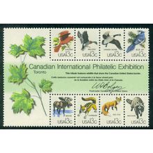 1757 13c CAPEX SS Fine MNH Plt/8 UL 38620 MAL2921