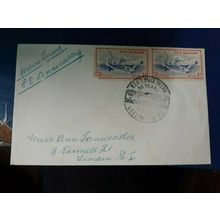 Main Trunk PO Anniversary new zealand postal cover #1