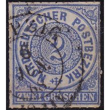 GERMANY Norddeutsch [1868] MiNr 0005 ( O/used ) [03]