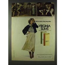 1978 Virginia Slims Cigarettes Ad - Miss Loeb Hid