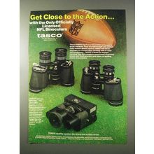 1978 Tasco Binoculars Ad - Get Close to the Action