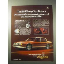 1985 Oldsmobile Ninety-Eight Regency Car Ad - Luxury