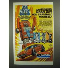 1985 Monogram GoBots Motorized Model Kits Ad