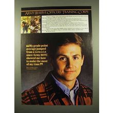 1986 Army Reserve Officers Training Corps Ad - My Time