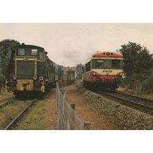 Train Touristique De la Seudre Seujon SNCF French Transport Postcard
