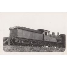 NER Class D17 4-4-2 Victorian TW Wordsell Train Vintage Real Photo Postcard