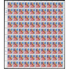 2897, 32¢ Complete Sheet of 100 Stamps Brookman $115.00 - Stuart Katz