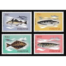 Faroe Is. Fish 4v 1983 MNH SG#85-88 Sc#97-100