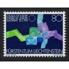 Liechtenstein Liechtenstein's Entry into Council of Europe 1979 MNH SG#726