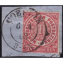 GERMANY Norddeutsch [1868] MiNr 0004 ( BStk ) [06]
