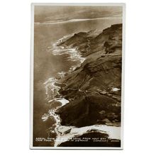 Postcard South Africa aerial view Marine Drive from Hout Bay to Cape Town RPPC