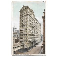 Postcard USA PA Pennsylvania Philadelphia Arcade Building early shopping mall