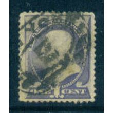Used 212 1c Benjamin Franklin Fine M01576