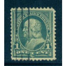 Used 279 1c Benjamin Franklin Fine M04477