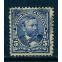 Used 281 5c Ulysses S. Grant Fine M04731