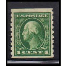 412 1c George Washington Almost Very Fine MMH K3286